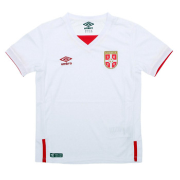 Umbro white kids Serbia jersey with print-1