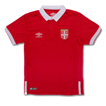 Umbro kids Serbia home jersey 16/17 with print