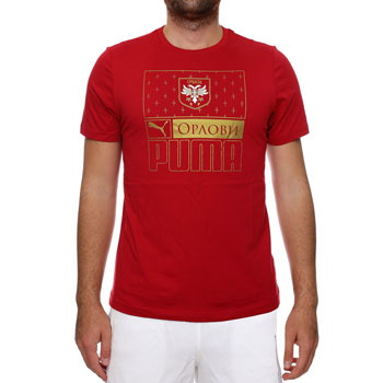 Puma national football team T shirt - red