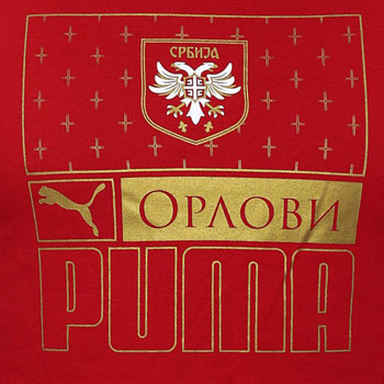 Puma national football team T shirt - red-1