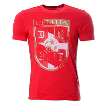 Umbro t-shirt FAS logo - red