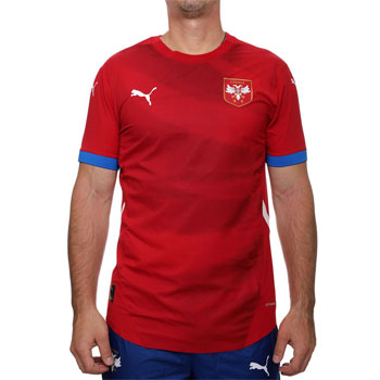 Puma Serbia home jersey for EURO 2024 in Germany - worn by players