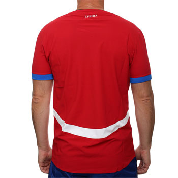Puma Serbia home jersey for EURO 2024 in Germany - worn by players-1