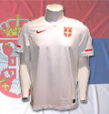 Navijački komplet Srbije: beli dres + zastava
