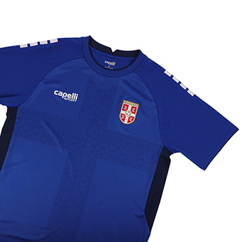 Capelli Sport replika plavog dresa fudbalske reprezentacije Srbije 2025/26-1