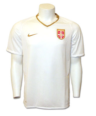 New Serbian national team jersey for 2008/2009-1 New Serbian national team jersey for 2008/2009-1