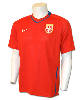 New Serbian national team jersey for 2008/2009 New Serbian national team jersey for 2008/2009