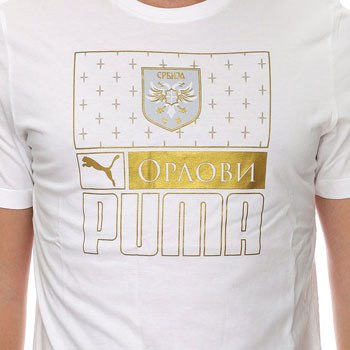 Puma majica reprezentacije Srbije - bela-1