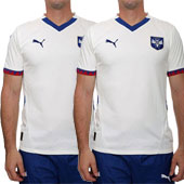 Set two Puma Serbia away jerseys for EURO 2024 in Germany