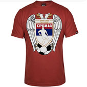  Navijačka majica Katar 2022 orao - crvena