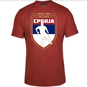 Fans Tshirt Qatar 2022 eagle - red