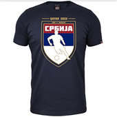 Fans Tshirt Qatar 2022 eagle - navy