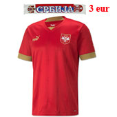 Puma Serbia home jersey for WC in Qatar 2022 and fan scarf Serbia
