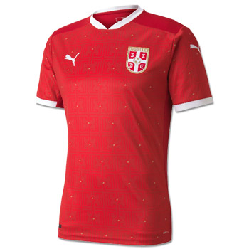 Puma kids Serbia home jersey 2020