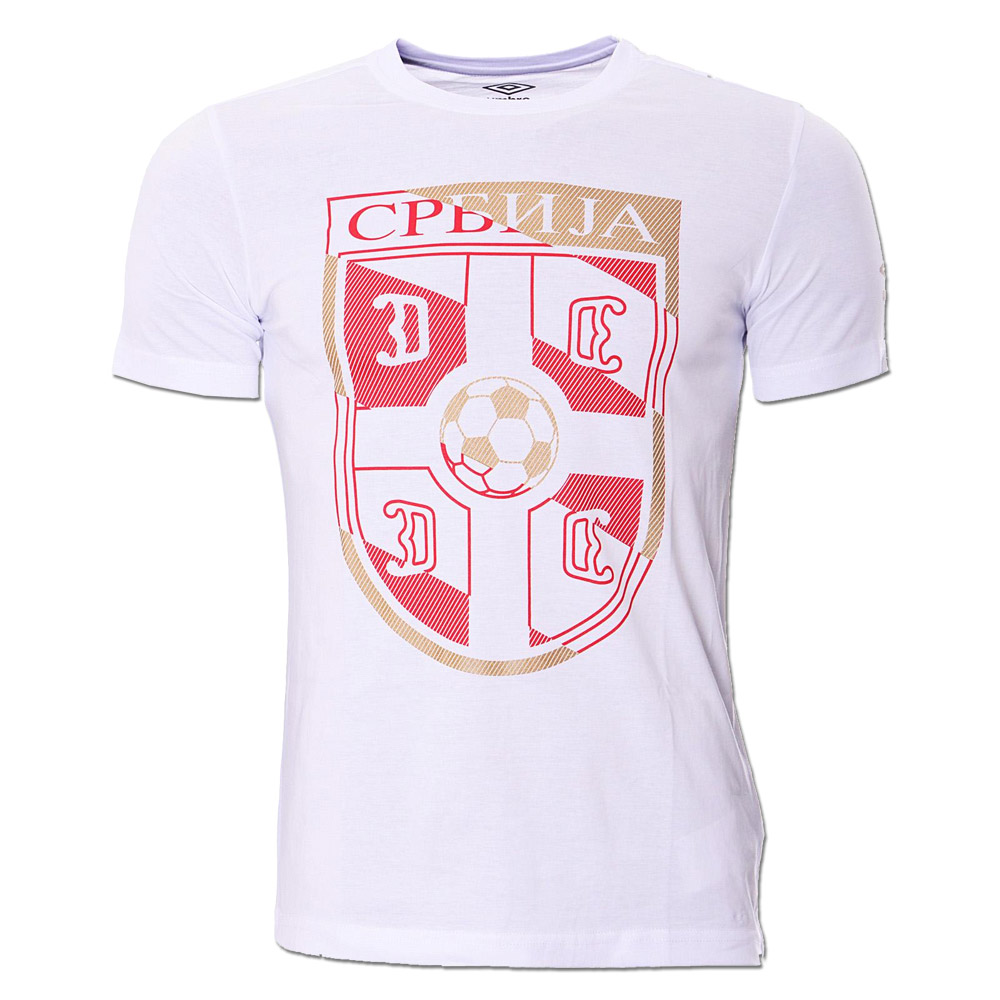 Umbro t-shirt FAS logo - white Umbro t-shirt FAS logo - white