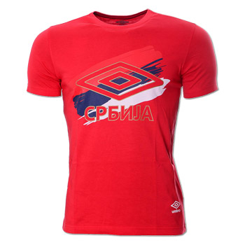 T-shirt Umbro logo - red
