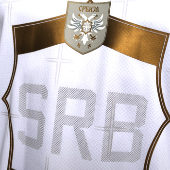Puma Serbia away jersey for WC in Qatar  2022 with personalization-3