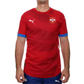 Puma Serbia home jersey for EURO 2024 in Germany - worn by players