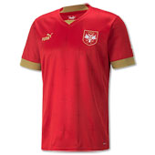 Puma Serbia home jersey for WC in Qatar 2022