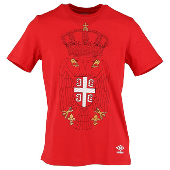 Umbro majica Dvoglavi orao - himna Srbije - crvena