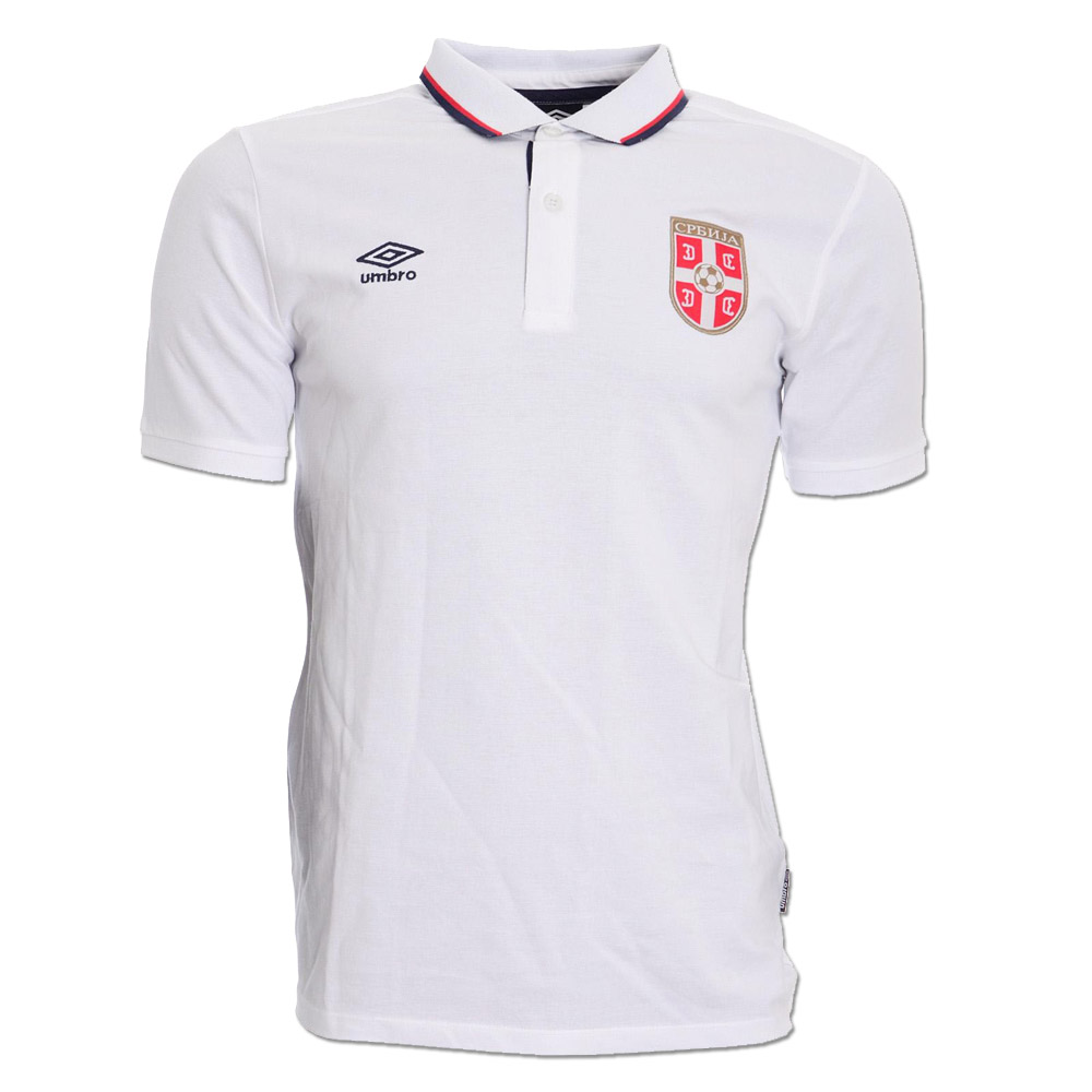 Umbro polo majica Srbije 16/17 - bela Umbro polo majica Srbije 16/17 - bela